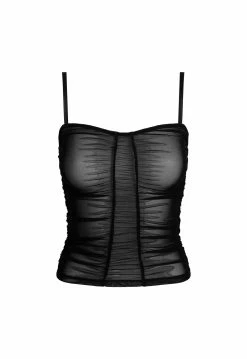 Lioness US Shopify EIVISSA MESH CAMI - PITCH