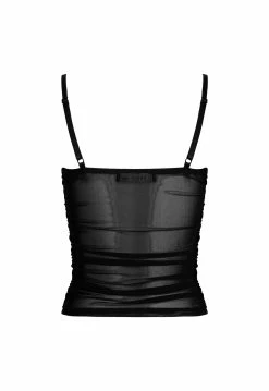 Alternative view of Lioness US Shopify EIVISSA MESH CAMI - PITCH