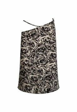 Lioness US Shopify SAN CARLOS MIDI SKIRT - ABSTRACT ROSE