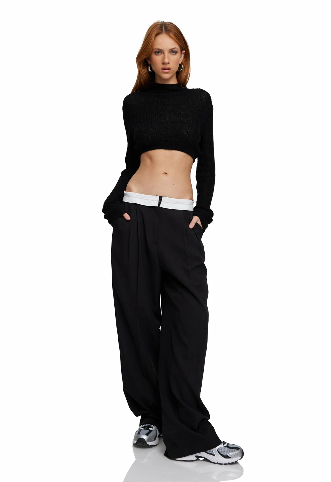 Lioness US Shopify CITY OF ANGELS CROP - ONYX 3 Lioness US Shopify CITY OF ANGELS CROP - ONYX - Image 3