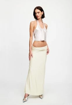 Lioness US Shopify ROXY HALTER - EGGSHELL -Lioness Sales Shop 07 12 22 LIONESS JAN Kristel JAN 1124