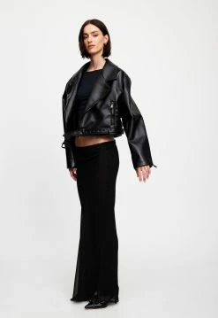 Lioness US Shopify STATEN ISLAND JACKET - BLACK 8 Lioness US Shopify STATEN ISLAND JACKET - BLACK -Lioness Sales Shop 07 12 22 LIONESS JAN Kristel JAN 1370