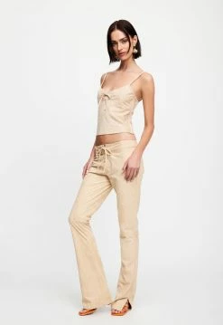 Lioness US Shopify BASIC INSTINCT TOP - CAMEL -Lioness Sales Shop 07 12 22 LIONESS JAN Kristel JAN 293