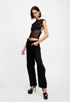 Lioness US Shopify VICE PANT - ONYX -Lioness Sales Shop 07 12 22 LIONESS JAN Kristel JAN 494
