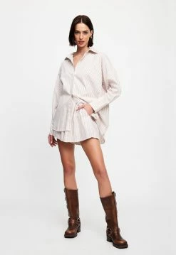 Lioness US Shopify BOYFRIEND SHORTS - SAGE