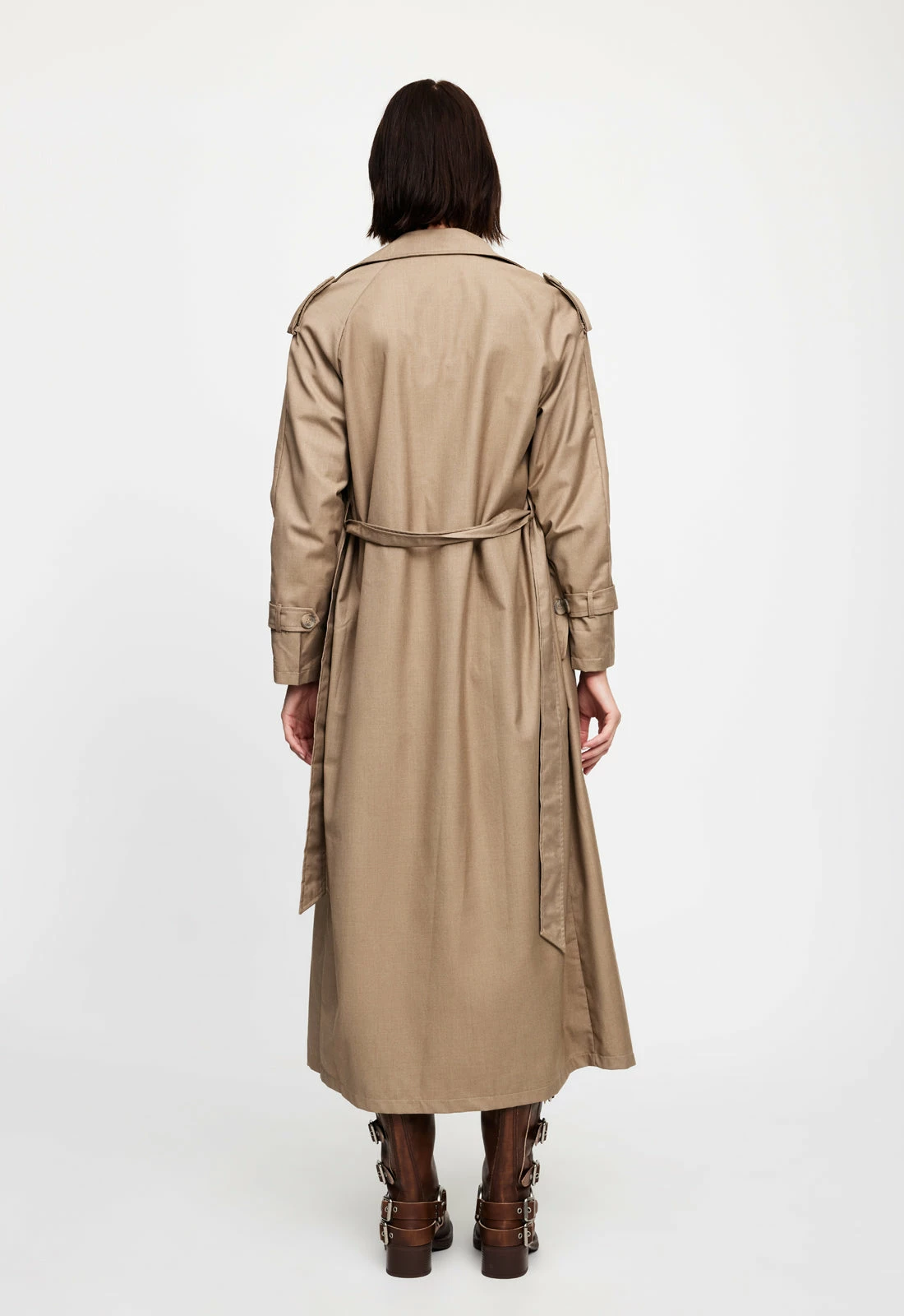 Lioness US Shopify TRENCHEROUS COAT - BEIGE 5 Lioness US Shopify TRENCHEROUS COAT - BEIGE - Image 5