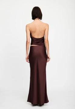 Lioness US Shopify HUDSON SATIN MAXI SKIRT - GARNET -Lioness Sales Shop 07 12 22 LIONESS JAN Kristel JAN 936 8b6c0bd6 1287 4e48 86a2 a8018d0f10e5