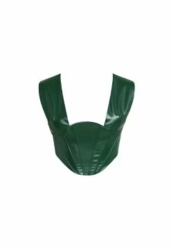 Lioness US Shopify Y2K CORSET - MOSS