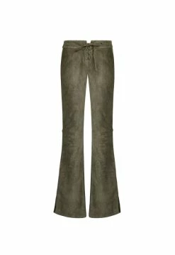 Lioness US Shopify DOWN FOR YOU SUEDE PANT - KHAKI -Lioness Sales Shop 17 fed1f68a d407 4d15 b7f7 e824f6a750df