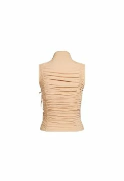 Alternative view of Lioness US Shopify LULU TIE TANK - LATTE