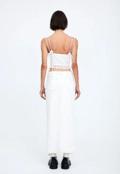 Lioness US Shopify BARBIE SPLIT MIDI - PORCELAIN -Lioness Sales Shop 19 12 22 LIONESS eCOMM FEB FEB 166 18df369e 1c4c 4ae1 b2ee 1cb751473e23