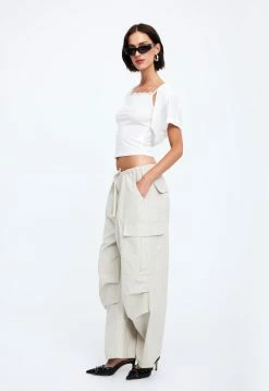 Lioness US Shopify THE CRAFT TOP - PORCELAIN -Lioness Sales Shop 19 12 22 LIONESS eCOMM FEB FEB 249