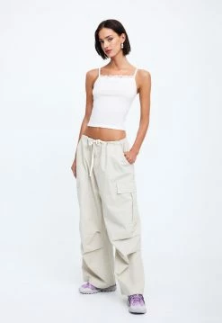 Lioness US Shopify THE CRAFT TOP - PORCELAIN -Lioness Sales Shop 19 12 22 LIONESS eCOMM FEB FEB 296