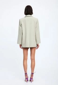 Lioness US Shopify WYOMING BLAZER - SAGE -Lioness Sales Shop 19 12 22 LIONESS eCOMM FEB FEB 464