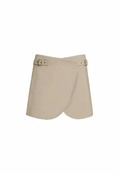 Lioness US Shopify ANJA MINI SKIRT - CAMEL