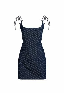 Lioness US Shopify DIEZ MINI DRESS - DENIM STRIPE -Lioness Sales Shop 20 d229228c 4a2a 4524 9e90 38c5e0a257a7