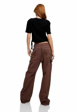 Lioness US Shopify AGYNESS CROP TEE - BLACK -Lioness Sales Shop 22 06 22 LIONESS eComm LaPalma Serena CITYOFANGELS2.0 2009