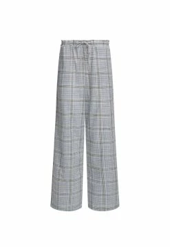 Lioness US Shopify LA PALMA PANT - BLUE PLAID