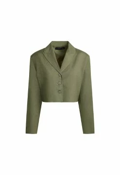 Lioness US Shopify GRANADA CROP JACKET - KHAKI