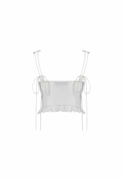 Lioness US Shopify RESURGENCE CAMI - PORCELAIN -Lioness Sales Shop 24 01 23 LIONESS FEB GM GHOST MANNEQUIN FEB23 007