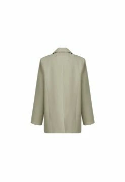 Lioness US Shopify WYOMING BLAZER - SAGE -Lioness Sales Shop 24 01 23 LIONESS FEB GM GHOST MANNEQUIN FEB23 072