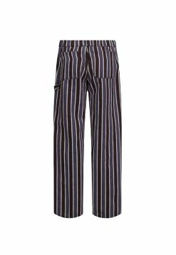 Lioness US Shopify FOUNTAIN TAILORED PANT - NAVY STRIPE -Lioness Sales Shop 24 01 23 LIONESS FEB GM GHOSTMANNEQUIN FEB23 148