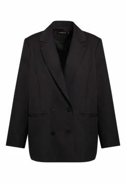 Lioness US Shopify WYOMING BLAZER - BLACK -Lioness Sales Shop 25 01 22 LIONESS Ghost Mannequin JAN 061