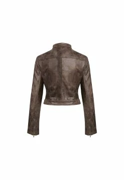 Lioness US Shopify BELLA MOTO JACKET - CHOCOLATE 15 Lioness US Shopify BELLA MOTO JACKET - CHOCOLATE -Lioness Sales Shop 38