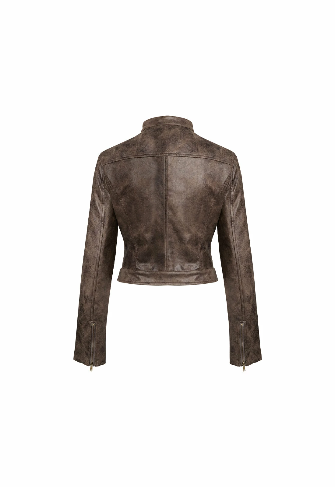 Lioness US Shopify BELLA MOTO JACKET - CHOCOLATE 8 Lioness US Shopify BELLA MOTO JACKET - CHOCOLATE - Image 8