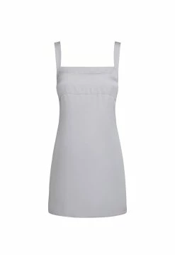 Lioness US Shopify ANDIE MINI DRESS - SONIC SILVER