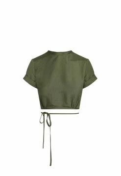 Lioness US Shopify FAZIO TEE - KHAKI