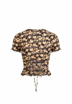 Alternative view of Lioness US Shopify SAINT TIE TEE - VINTAGE FLORAL