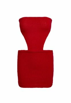 Lioness US Shopify REIGNITE MINI DRESS - ROUGE