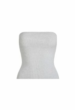 Lioness US Shopify GIRL IN LOVE TUBE TOP - SPANISH GREY