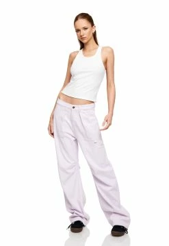 Lioness US Shopify MIAMI VICE PANT - MAUVE -Lioness Sales Shop LB88 381 17MAUVE3