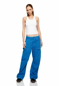 Lioness US Shopify MIAMI VICE PANT - BLUE -Lioness Sales Shop LB88 381 1BLUE3