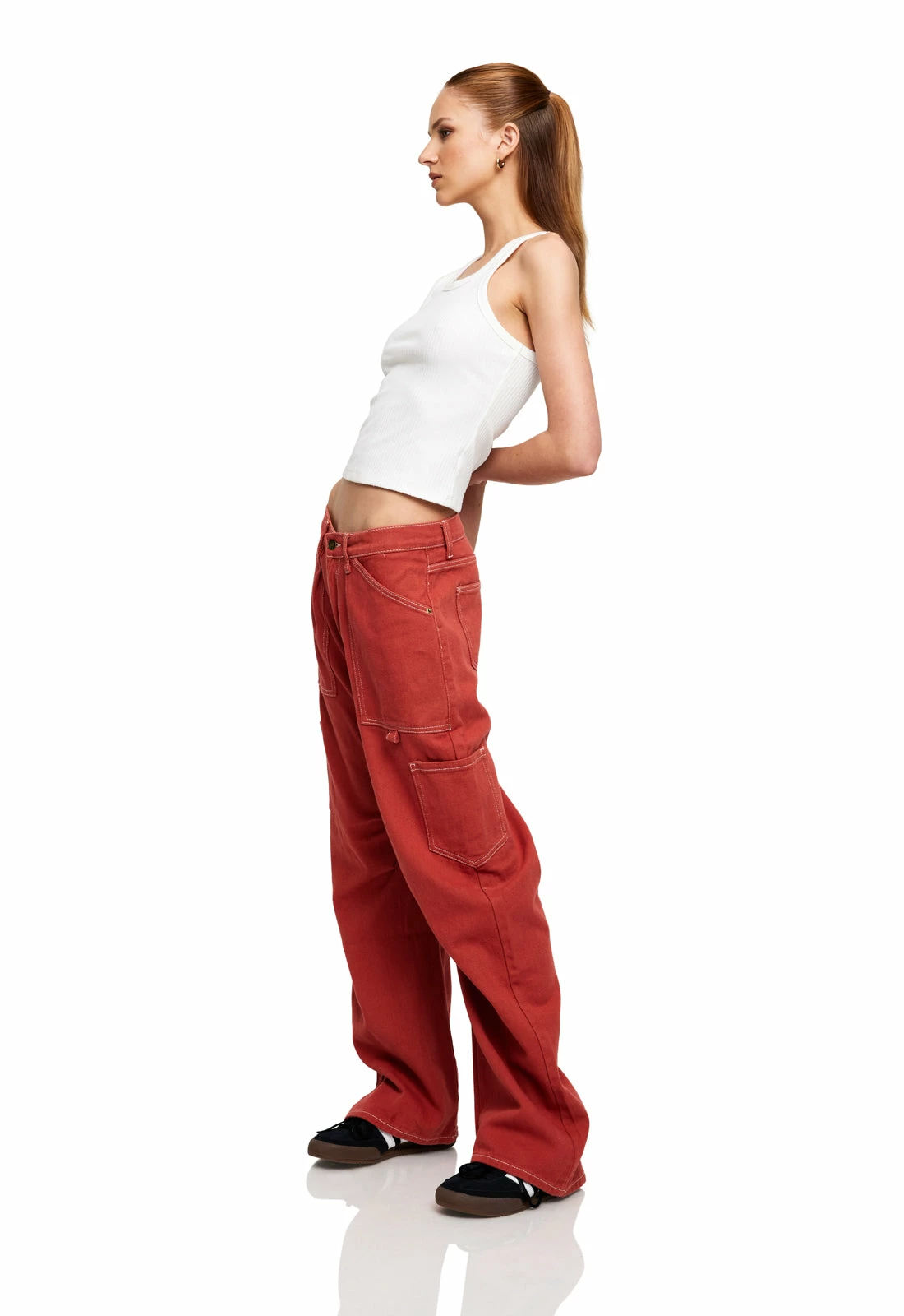 Lioness US Shopify MIAMI VICE PANT - RED 2 Lioness US Shopify MIAMI VICE PANT - RED - Image 2