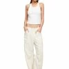 Lioness US Shopify MIAMI VICE LINEN PANT - OFF WHITE