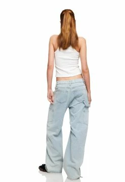 Lioness US Shopify MIAMI VICE PANT - DENIM BLUE -Lioness Sales Shop LB88 381 7DENIMBLUE4