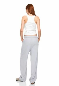 Lioness US Shopify AGYNESS PANT - LIGHT GREY PINSTRIPE -Lioness Sales Shop LB88 495 2 LIGHT GREY PINSTRIPE 13