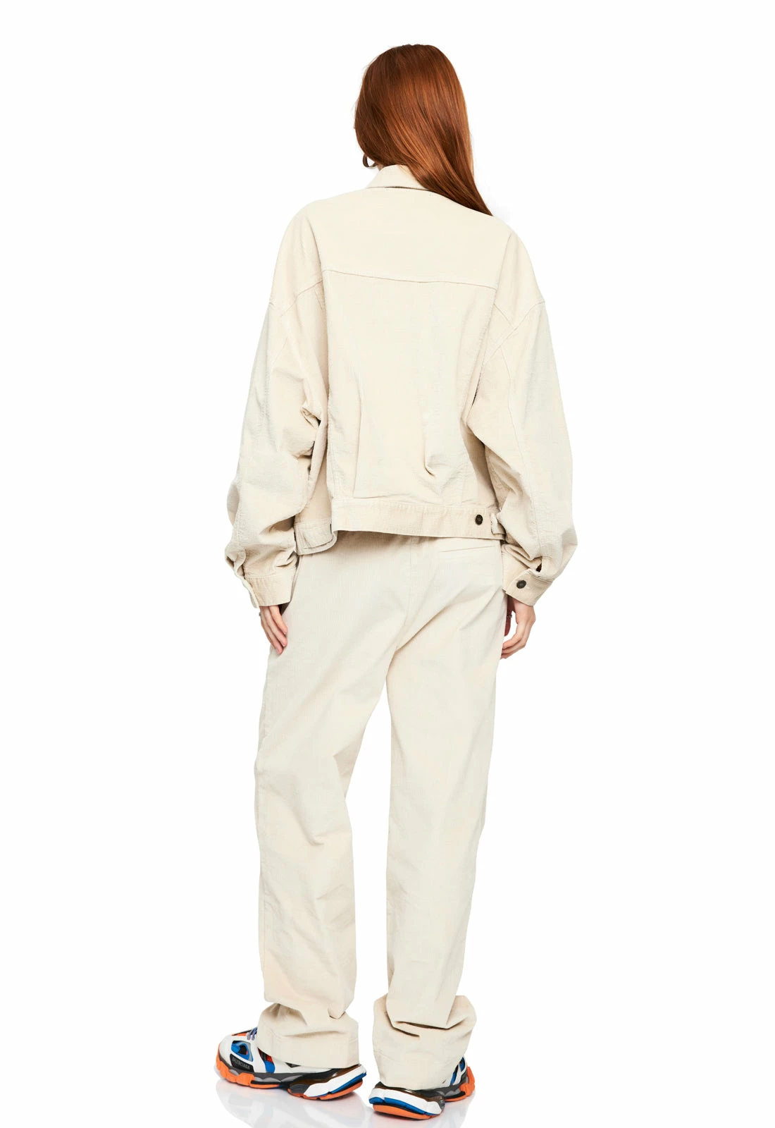 Lioness US Shopify GISELE CORDUROY JACKET - BEIGE 4 Lioness US Shopify GISELE CORDUROY JACKET - BEIGE - Image 4