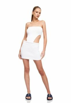 Lioness US Shopify REIGNITE MINI DRESS - WHITE -Lioness Sales Shop LD88 787WHITE4