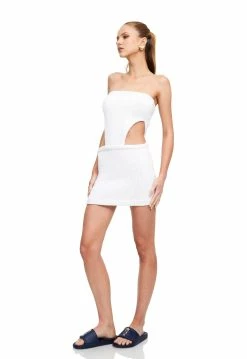 Lioness US Shopify REIGNITE MINI DRESS - WHITE -Lioness Sales Shop LD88 787WHITE6