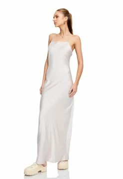 Lioness US Shopify NINETIES MOSS MAXI - EGGSHELL