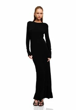 Lioness US Shopify STONE COLD MAXI - LICORICE -Lioness Sales Shop LD88 840 LICORICE 1