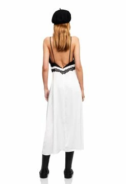 Lioness US Shopify LE PARIS LACE MIDI - FLORAL WHITE -Lioness Sales Shop LD88 843 FLORAL WHITE 7