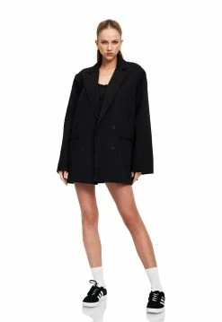 Lioness US Shopify WYOMING BLAZER - BLACK