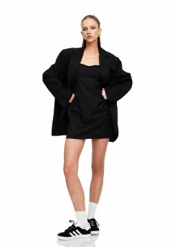 Lioness US Shopify WYOMING BLAZER - BLACK -Lioness Sales Shop LD88 853LICORICE LC88 160BLACK3