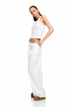 Lioness US Shopify SCHIFFER PANT - WHITE SMOKE -Lioness Sales Shop LT88 657 1 WHITE LB88 522 WHITE SMOKE 10