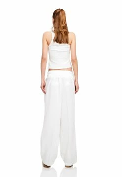 Lioness US Shopify SCHIFFER PANT - WHITE SMOKE -Lioness Sales Shop LT88 657 1 WHITE LB88 522 WHITE SMOKE 11